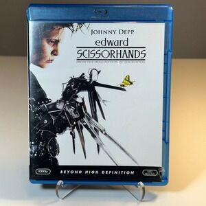 Edward Scissorhands Blu Ray Disc Movie Johnny Depp Tim Burton 1080p HD